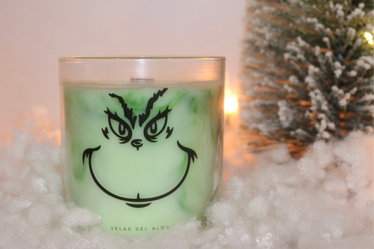 Grinchmas Candle