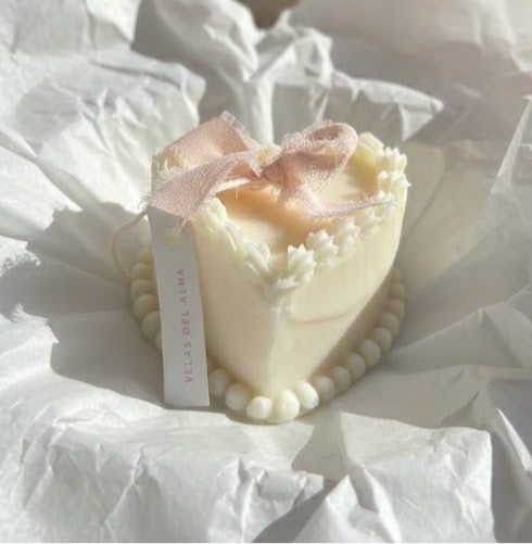 Heart Cake Candle - Amorcito Corazon Collection